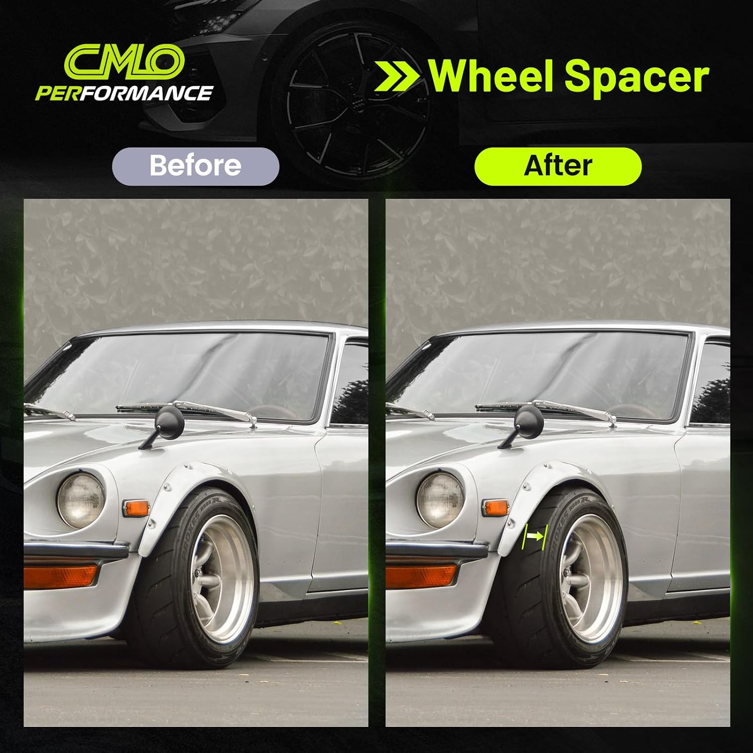 Customadeonly 4x114.3 Wheel Spacers for 240Z 260Z 280Z Hubcentric w/o Lip (2pcs 5mm Thick) -for Front Hub 73.1mm Bore 4x4.5 Spacer