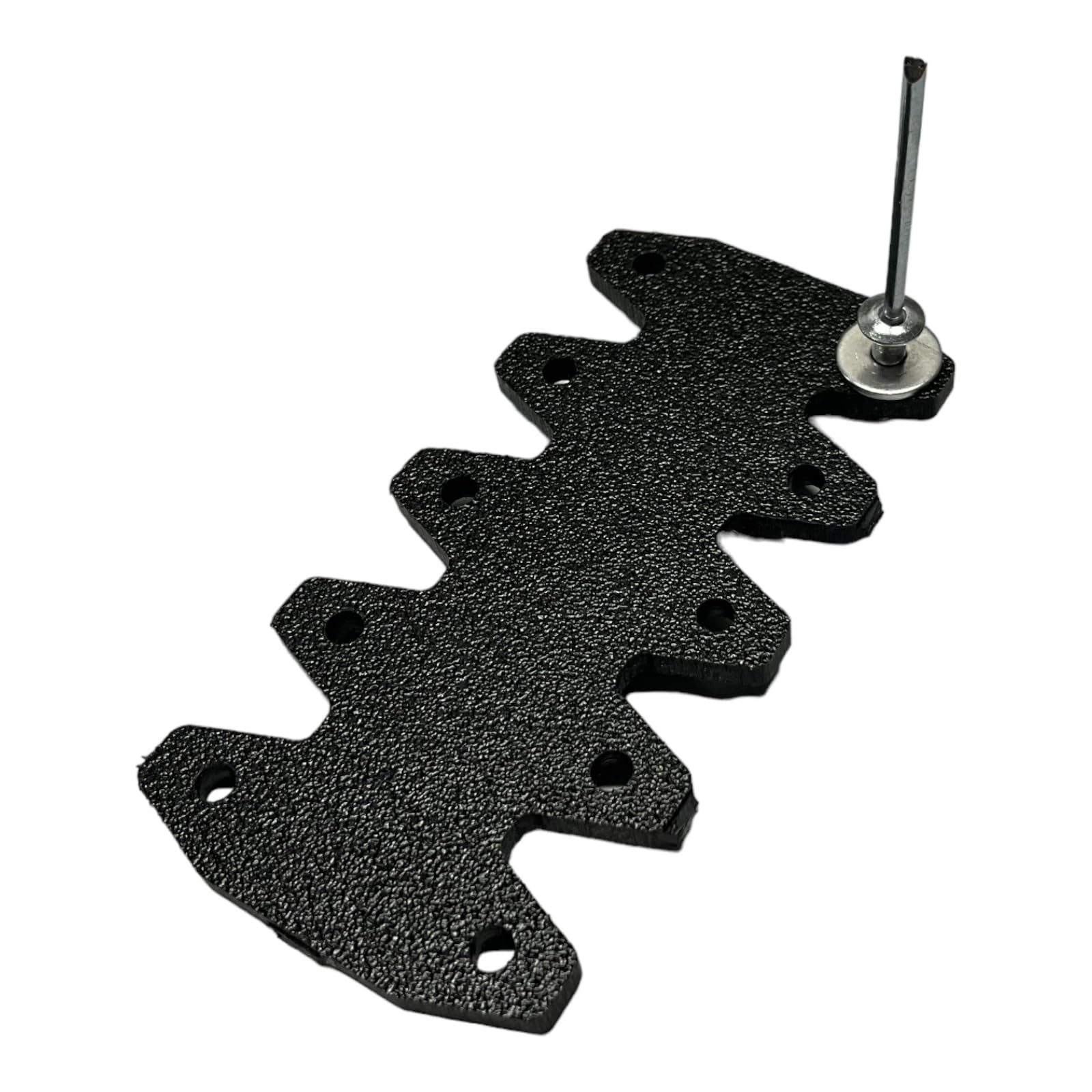 Plastic Repair Kit for Cracked Body Panels on ATV's, Snowmobiles, Side by Sides, 4 Wheelers, 3 Wheelers, Motorcycles, Golf Carts, Motorcycle (Black) (2 Plates)