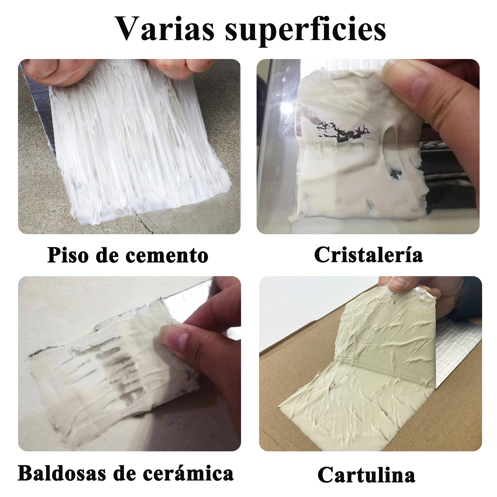 Cinta de sellado de butilo, cinta de aluminio gruesa a prueba de fugas, 5cm x 5m, tira de conducto de butilo impermeable para reparación de vehículos recreativos