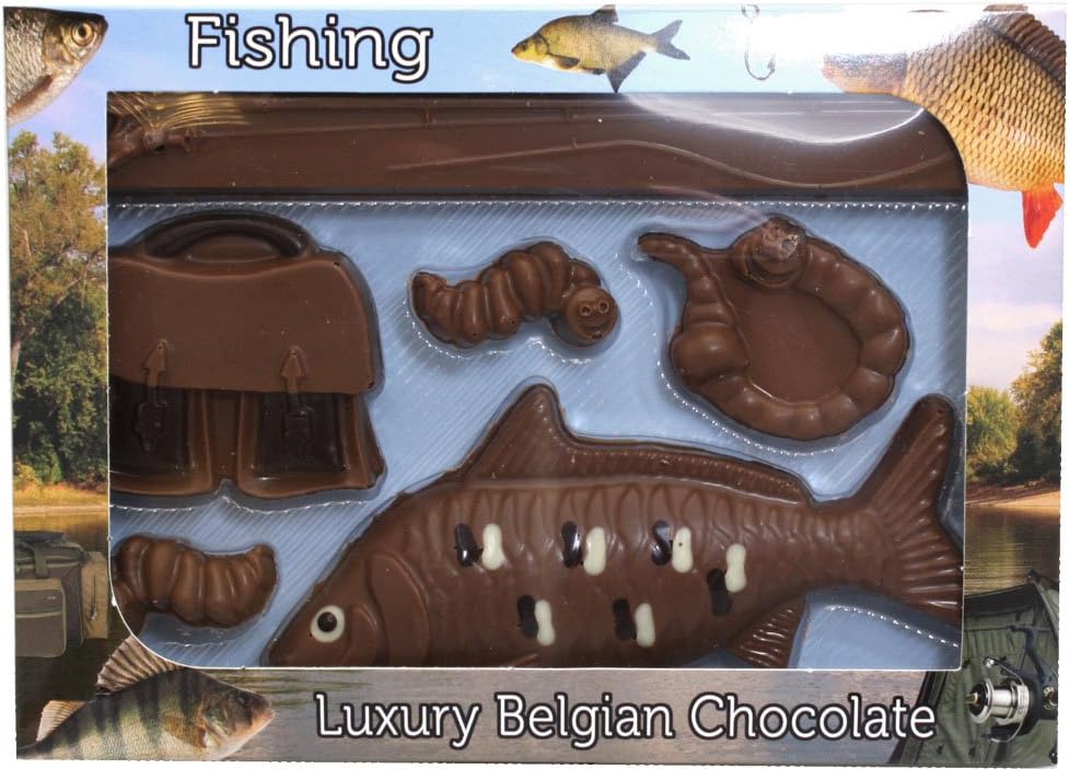 Gwynedd Milk Chocolate Fishing Kit 140 g Amazon.co.uk Grocery