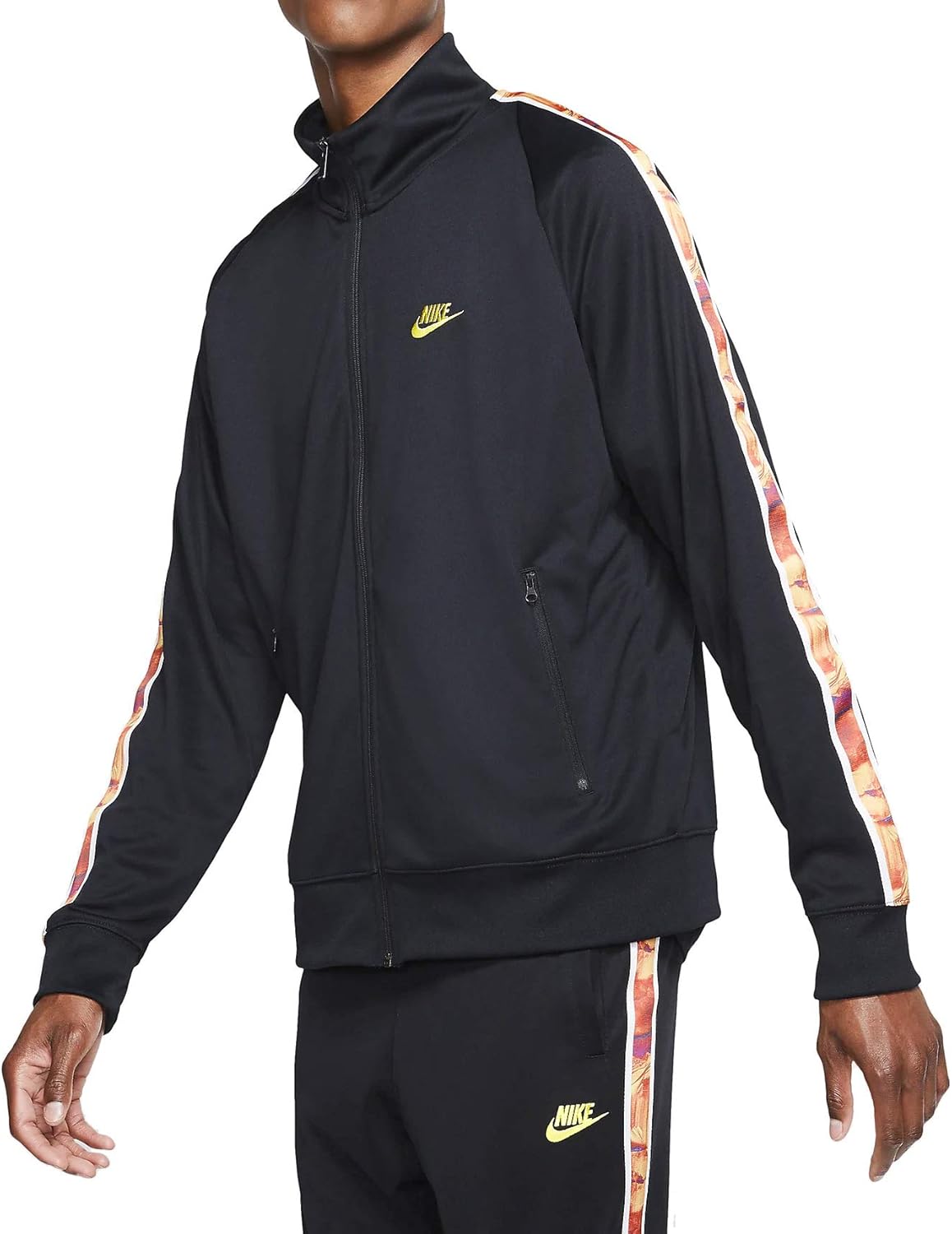 Nike Organic Distortion Jacket Men's CW4806-010 Black (large)