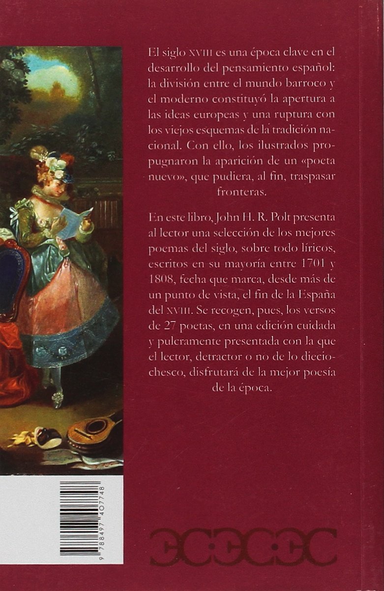 Poesía del siglo XVIII: 065 (CLASICOS CASTALIA. C/C.)
