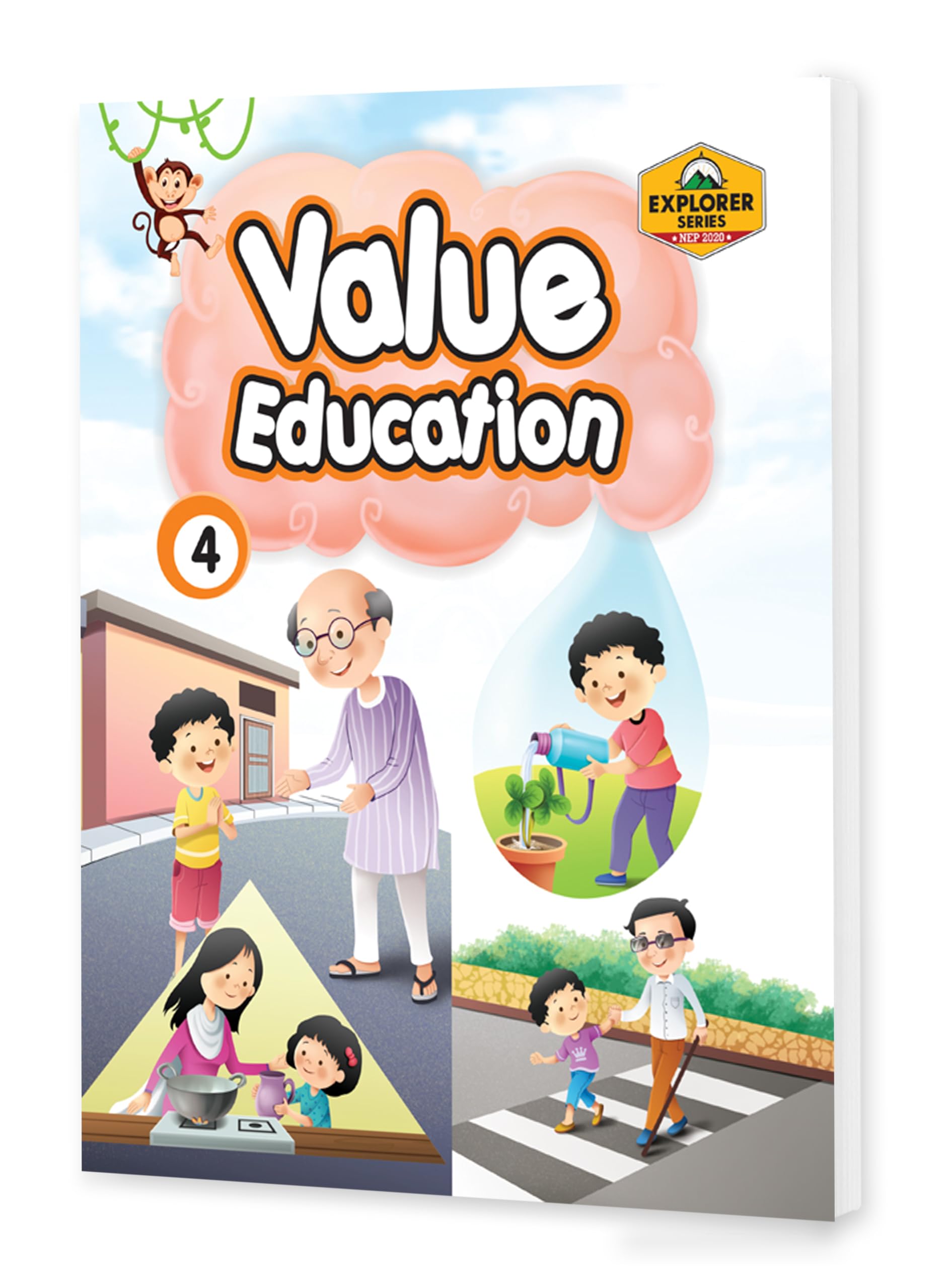 Educart Value Education Textbook for Class 4