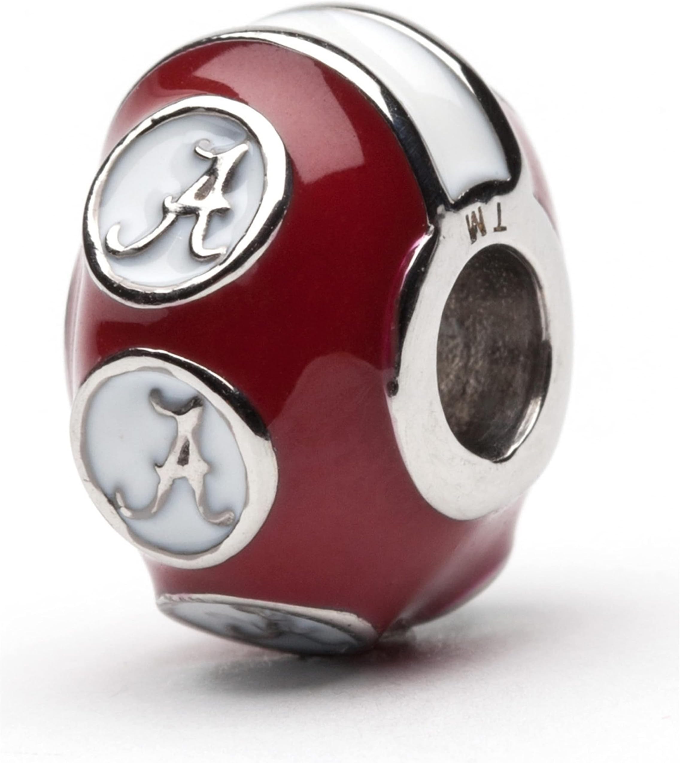 Stone ArmoryStone Armory University of Alabama Bead Charm | Stainless Steel Crimson Tide Charm | Alabama Gift | Fits Most Popular Bracelets