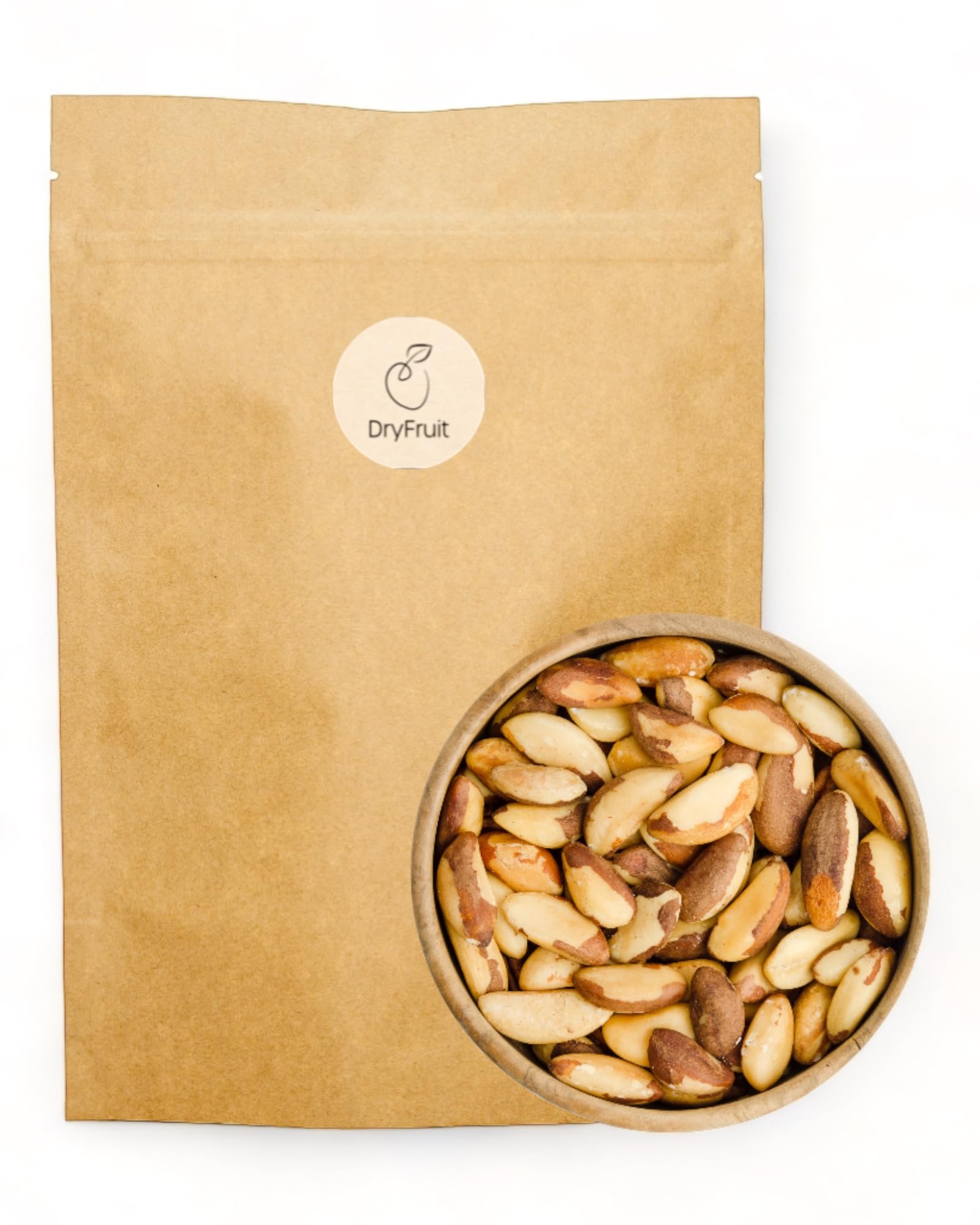 Dry-Fruit - Paranüsse 1 Kg aus Bolivien | unbehandelt, roh und naturbelassen | ungeröstet | ungesalzen | Paranusskerne 1Kg | knackig und frisch | gesunde Snacks