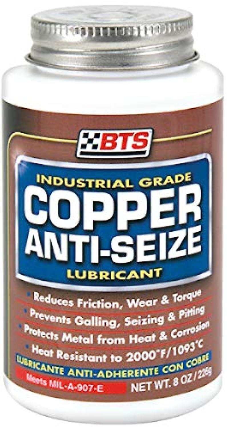 BTS Industrial Grade Copper Anti-Seize Lubricant (8oz)
