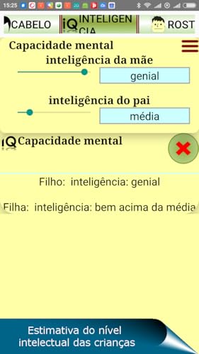 QUIS- prognóstico genético para uma futura criança