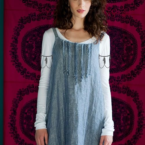 Miniatura 4 de RechicGu 2 piezas de cadena de plumas de hoja y borlas, brazalete para brazo, banda superior abierta, brazalete ajustable, conjunto de joyería