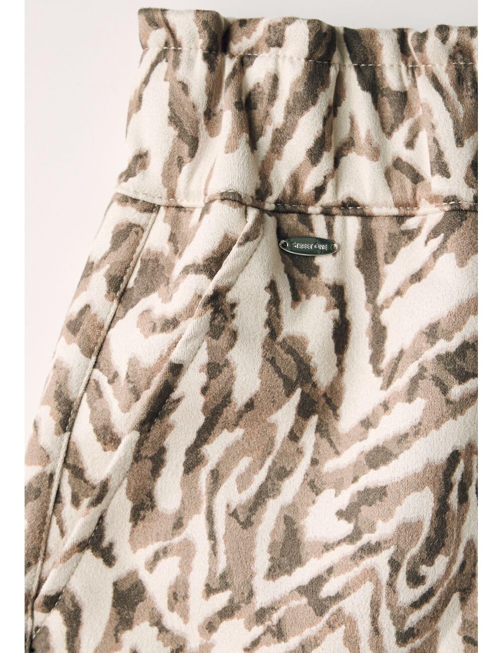 Street One Damen A361645 Paperbag Velours-Rock