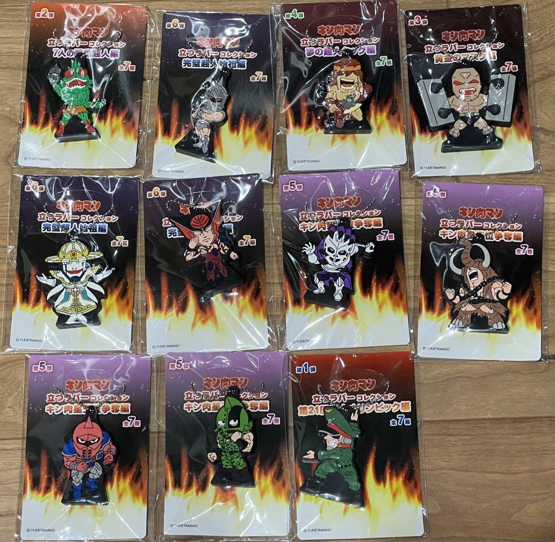 キン肉マン デッキパーツ　sr　4枚セット キン肉マン デッキパーツ sr 4枚セット キン肉マン デッキパーツ