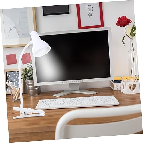 Miniatura 2 de DOITOOL Lámpara de escritorio para dormitorio universitario, suministro de iluminación nocturna, luz decorativa, simple y delicada, abrazadera de