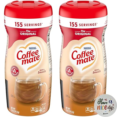 Coffee Mate Original Powdered Coffee Creamer 11 oz. 2-Pack Bundle