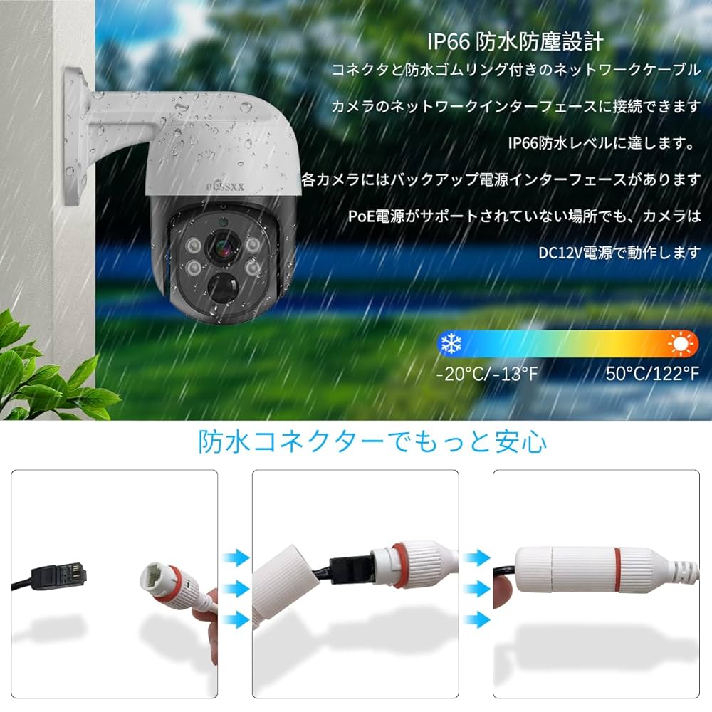 Amazon.co.jp: 【4K800万画素・自動追跡・双方向通話・PTZ制御