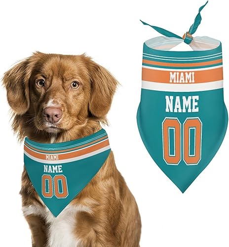 Miniatura 11 de San Francisco - Bandana personalizada para perro, diseño personalizado, nombre, número, bufanda, regalos de fútbol para perros y gatos