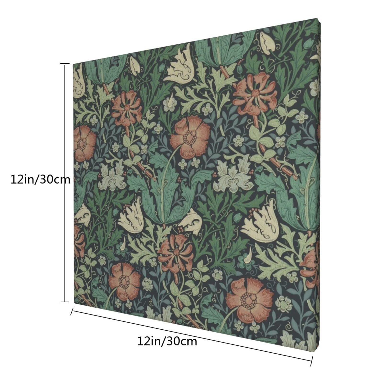 Amazon.co.jp: アートパネル 30*30cm William Morris ウィリアム