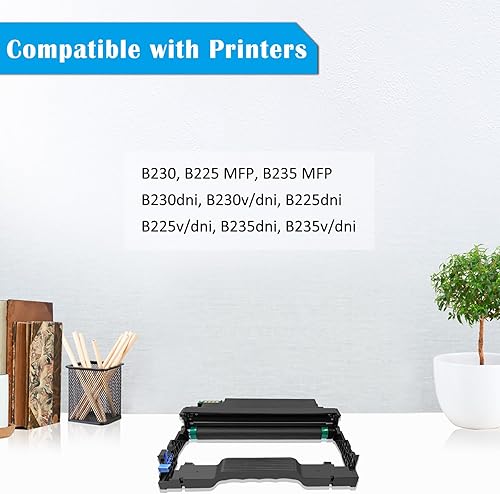 Miniatura 3 de TOPRINT B230 B225 B235 013R00691 Cartucho de tambor compatible Unidad de tambor de imagen Negro 12000 páginas para B225 B225dni B230 B230dni B235