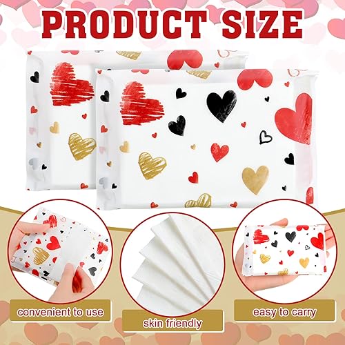 Miniatura 2 de Paquete de bolsillo de pañuelos faciales de 3 capas de papel de boda para invitados, tamaño de viaje, mini pañuelos para viajes, bodas, recuerdos de