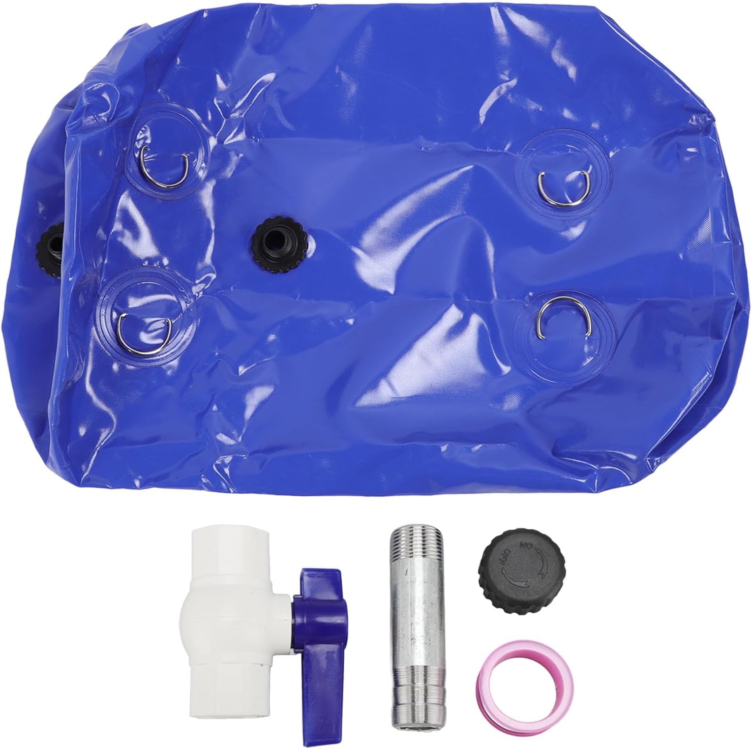 PVC Soft Water Tank, BPA Leak Proof Water Reservoir Storage Bag 110L Large Capacity Foldable Portable for Camping Cycling Running