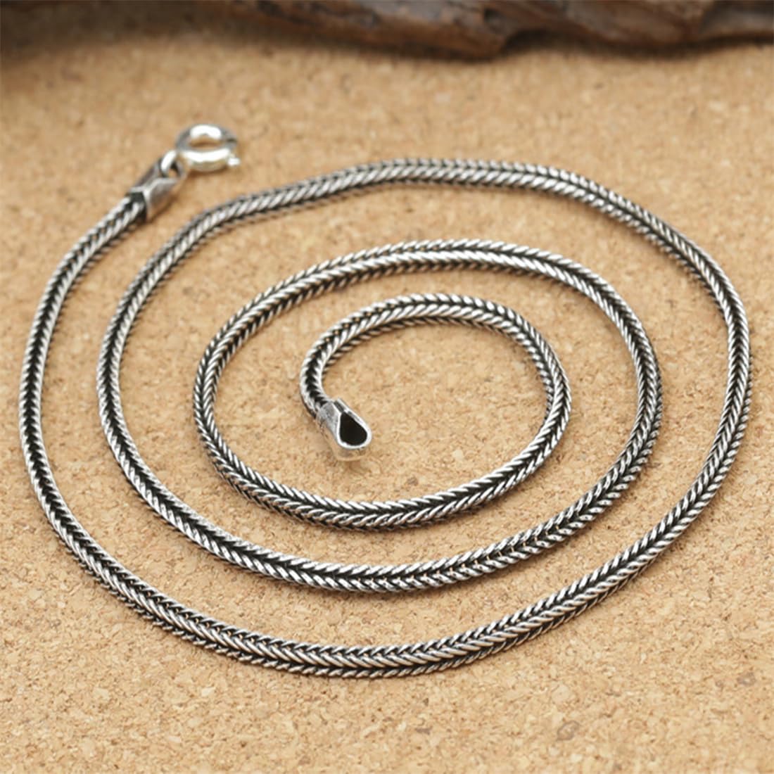 Ciondolo A Forma Di Microfono in Argento Sterling S925, Collana Con Ciondolo in Argento Sterling in Stile Musicale Per Uomini E Donne