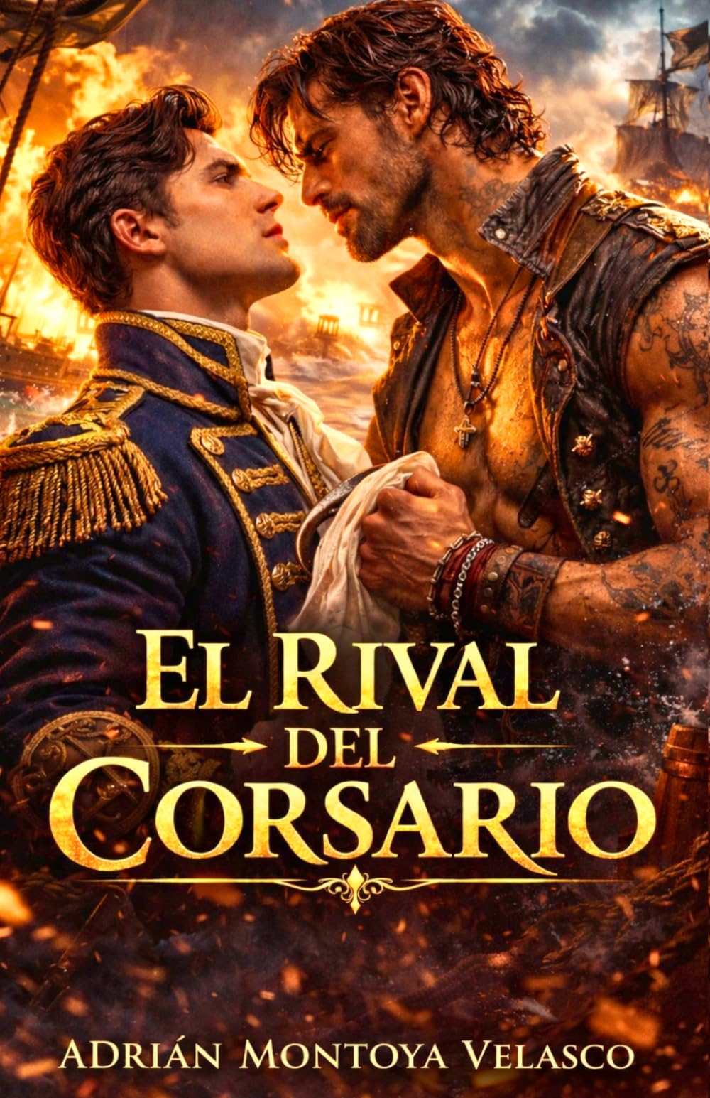El rival del corsario: Un romance histórico MM entre un capitán del Rey y el pirata que le robó el norte (Corazones bajo bandera negra)
