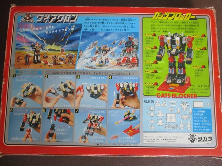 Amazon.co.jp: ダイアクロン 14機合体 ガッツブロッカー