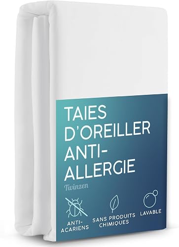 Taie d'oreiller Anti-Acariens 40x60 cm Twinzen
