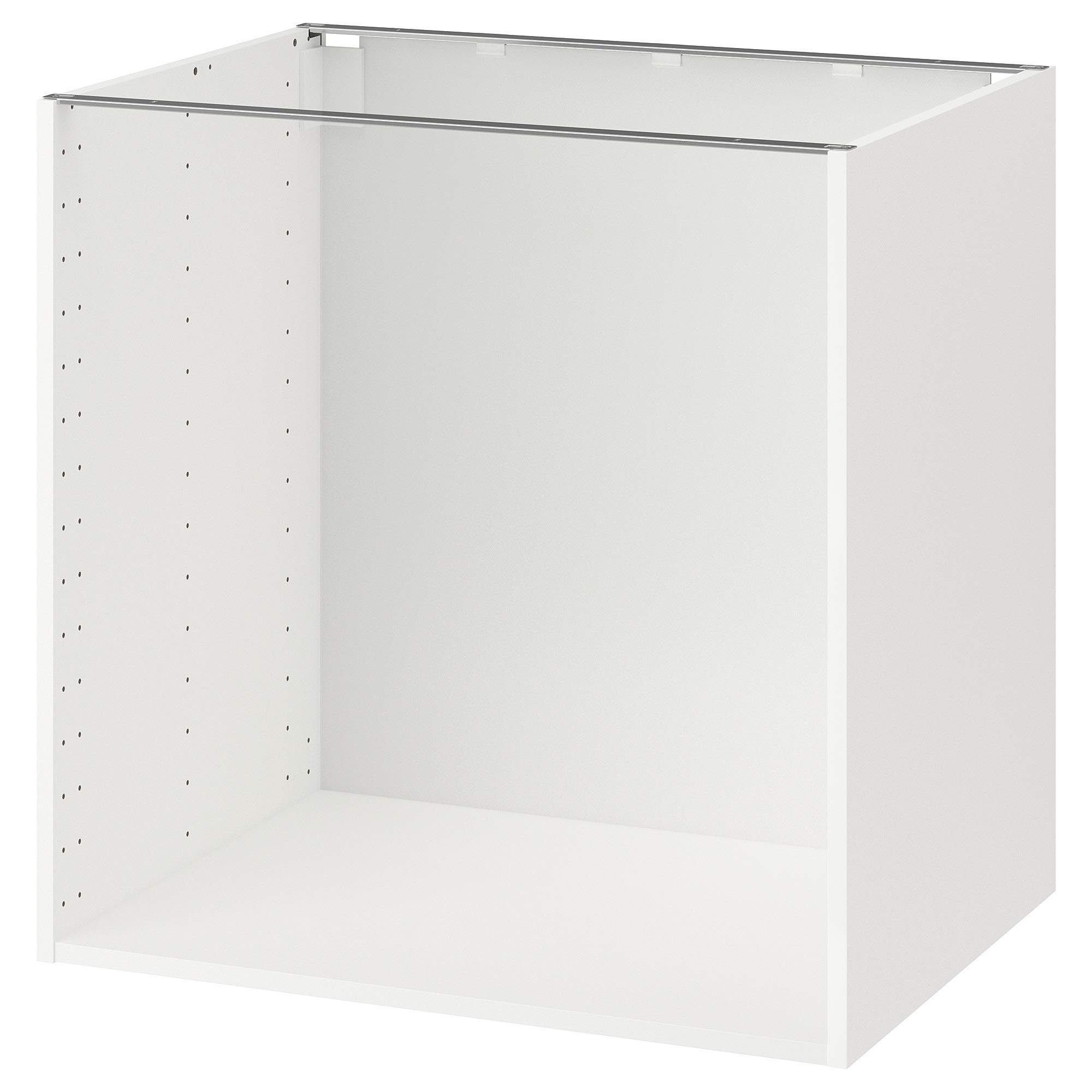 Cadre d'armoire METOD blanc 80 cm fini les placards de cuisine surchargés et instables
