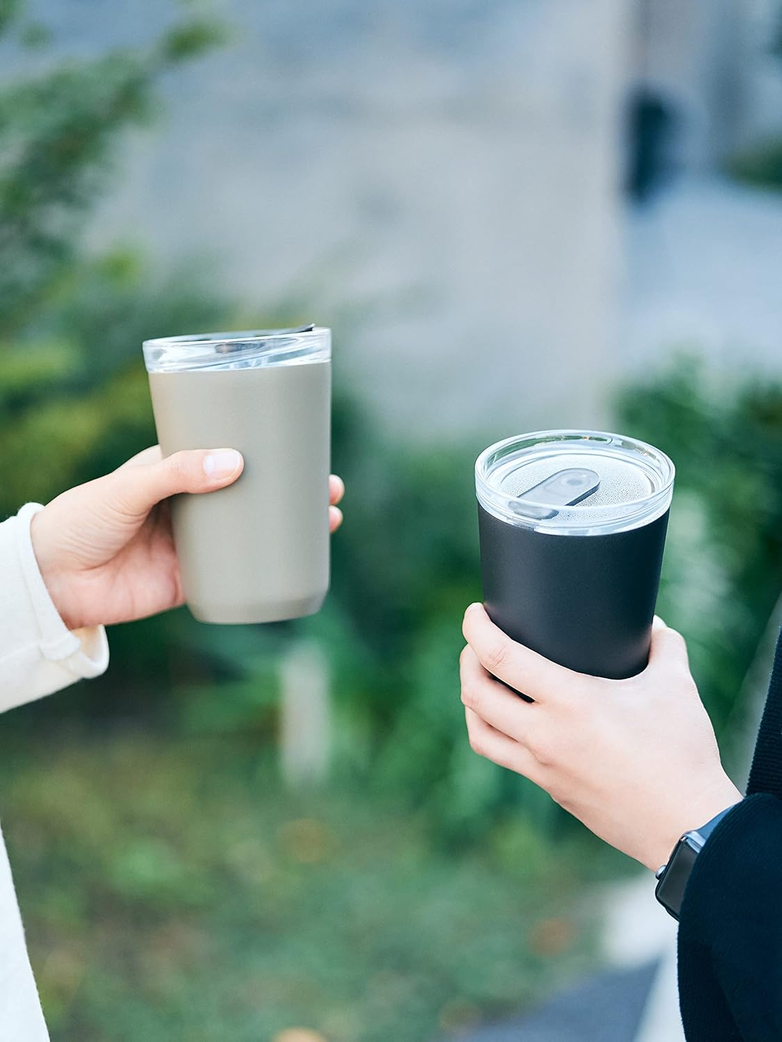 KINTO(キントー) トゥーゴータンブラー 360ml プラグ付 カーキ 20444