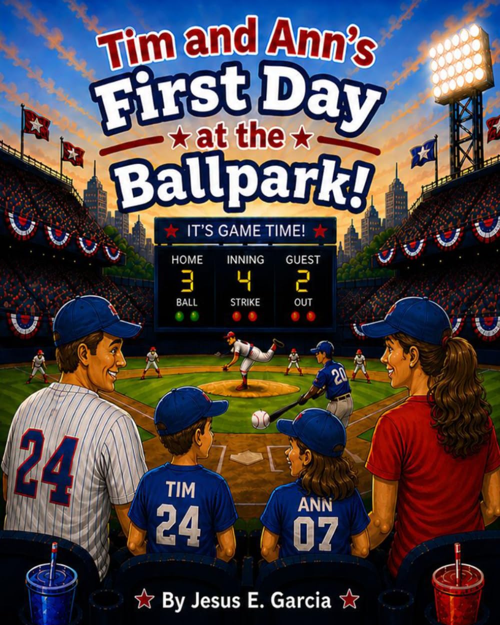 Tim and Ann’s First Day at the Ballpark