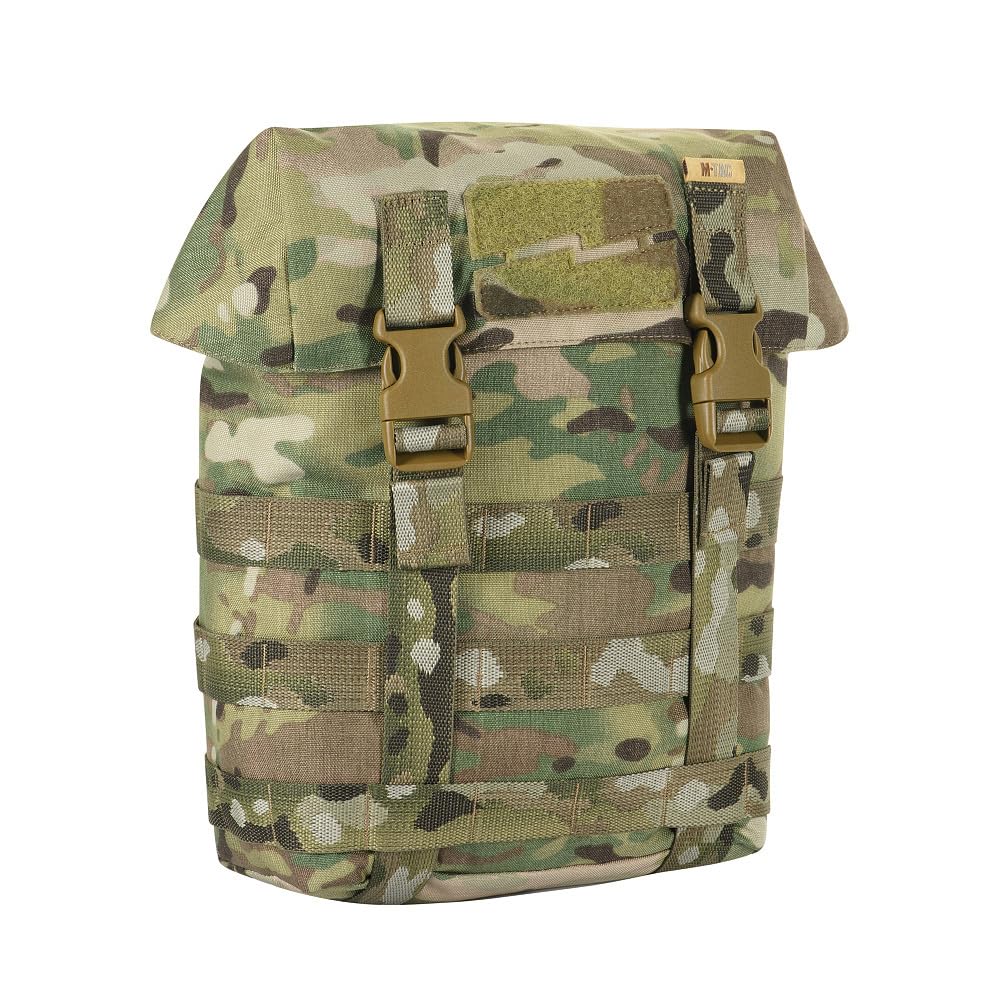 M-Tac Taktische MOLLE-Tasche „Sucharka“ Gen.3 – Cordura 500D, Woojin-Verschluss, Militärische Ausrüstung, Outdoor, Survival, Multicam