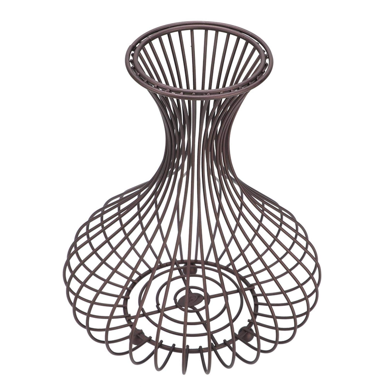 OUKENS Almacenamiento de Corcho de Vino Botella de Vino Barril Tapón de Corcho Soporte de Canasta de Almacenamiento Recipiente colector de Corcho de Hierro Suministros de Cocina