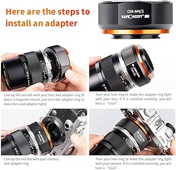 Amazon.com : K&F Concept Lens Mount Adapter Compatible for Olympus Amazon.com : K&F Concept Lens Mount Adapter Compatible for Olympus