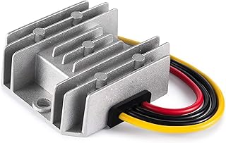 MGGi DC/DC Voltage Reducer Converter Regulator 12V 24V Step Down to 6V 10A 60W,Converter Regulator DC to DC Power Supply Module Buck Transformer,Waterproof Voltage Reducer,for Golf Cart,Forklifts,Car