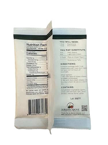 Miniatura 186 de A Blend Above - Mezcla de salsa de queso de cerveza, 1 oz, (paquete de 3), sin gluten, sin MSG, todo natural, sin conservantes, inmersión