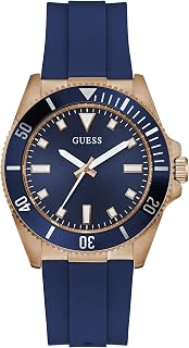 GUESS Round 41mm Blue Dial Analog Men Watch - GW0969G3