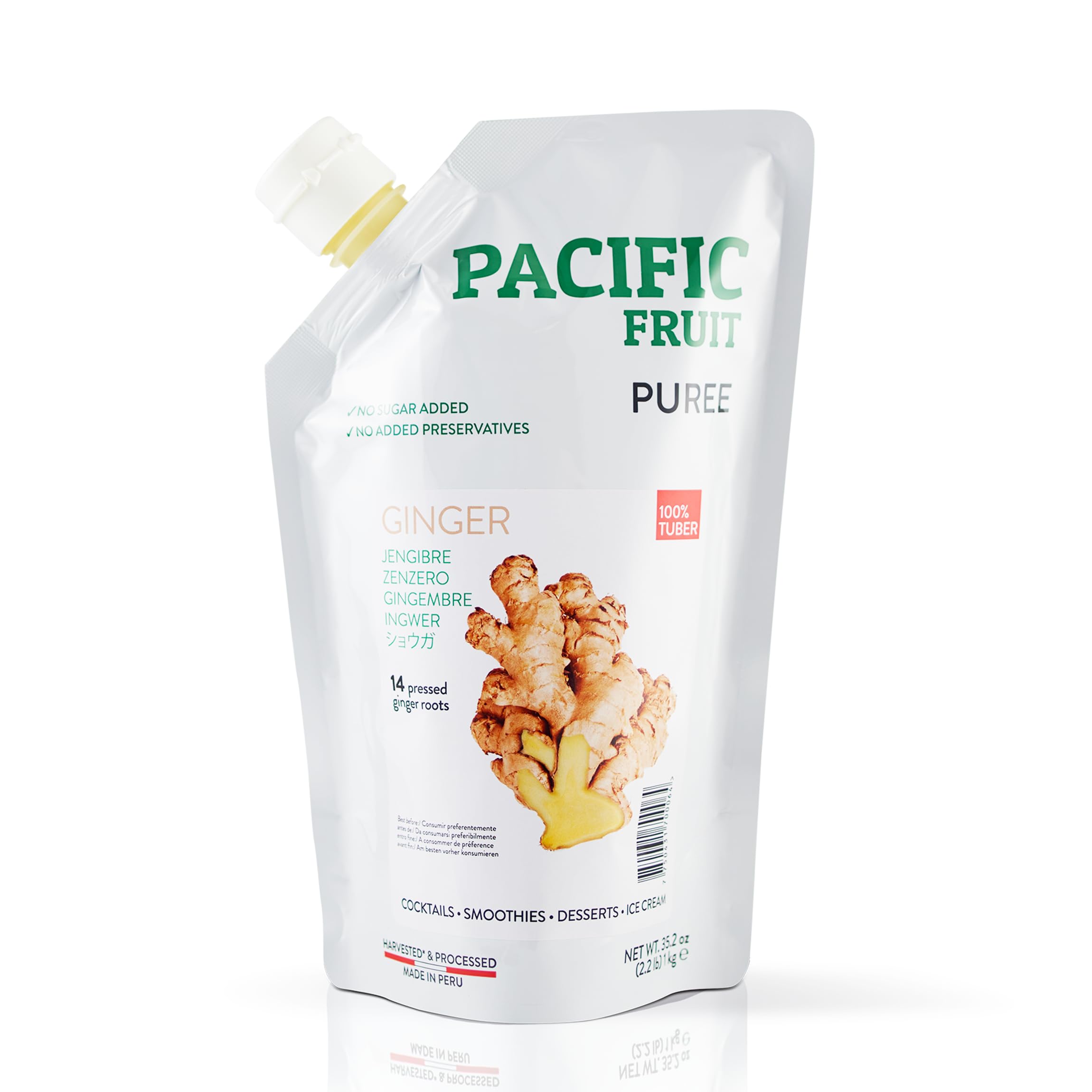 Amazon.com : Ginger Juice Pure 100 Percent Cold Pressed | Liquid