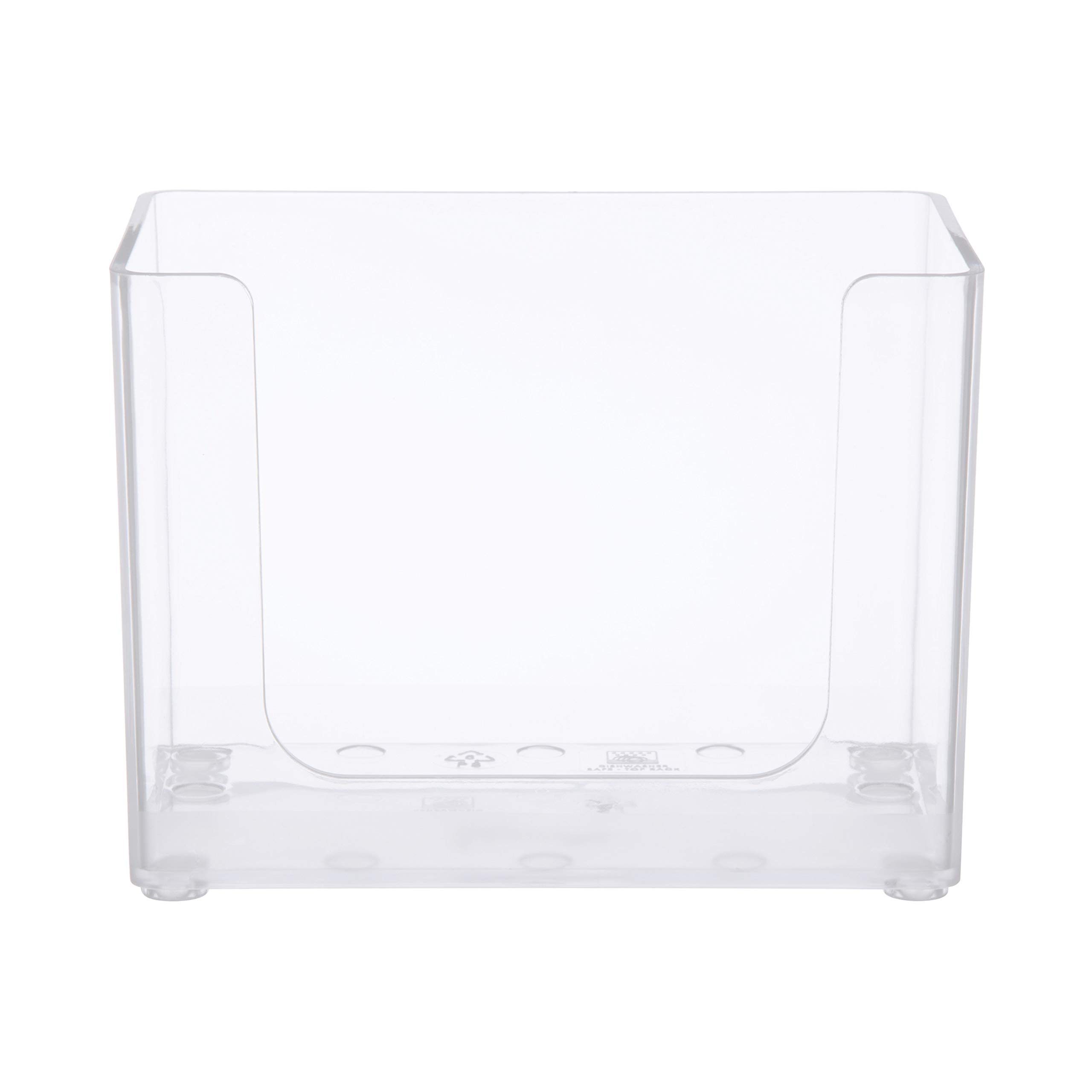 Kenney Storage Made Simple Drawer Organizer Bin, Clear