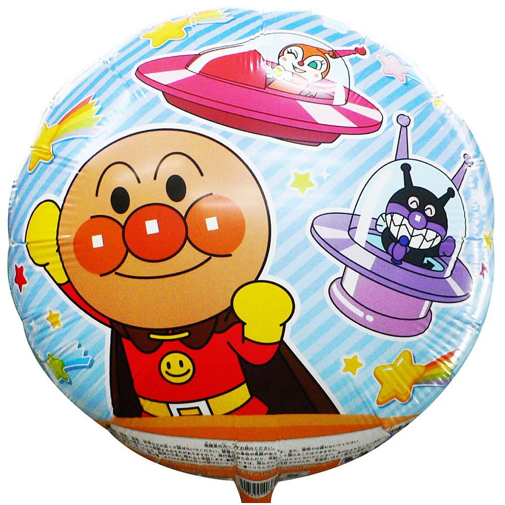Amazon | キャラクターUFO風船 アンパンマン柄(100ヶ) 糸付