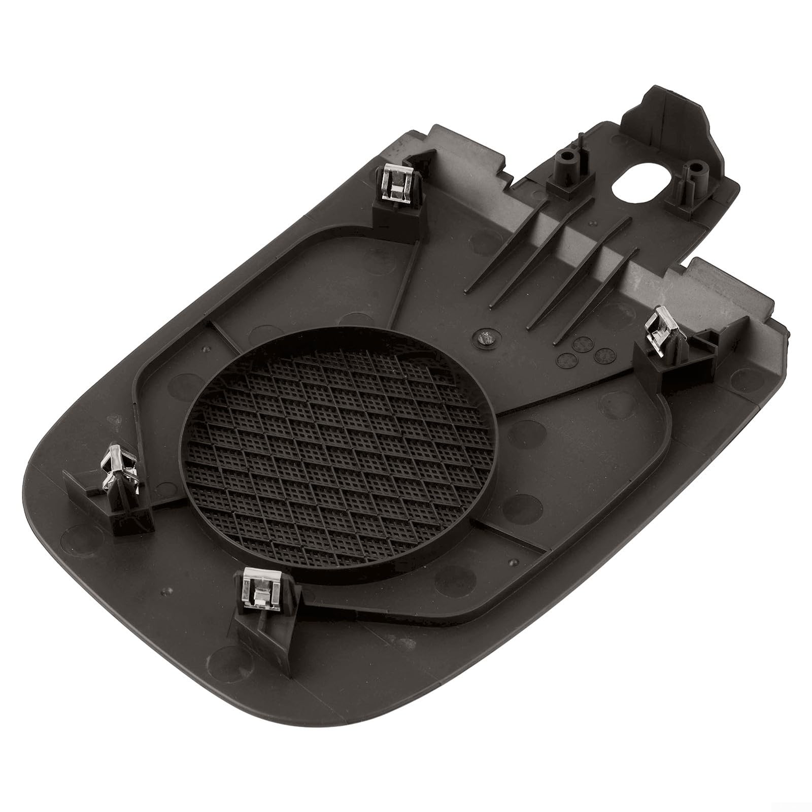 Grille de haut-parleur intérieur avant pour tableau de bord de voiture compatible avec Jaguar XF 2008-2015 Garniture en plastique noir Pièce de rechange