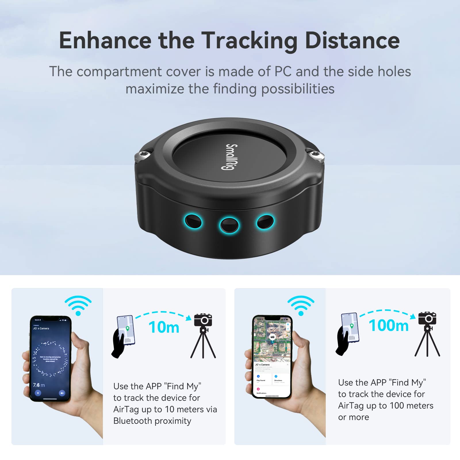 SMALLRIG Cage pour AirTag - MD4149