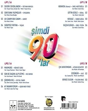 My Yonca  e itli Sanat lar  imdi 90lar - Plak - 2 LP / 2 Plak
