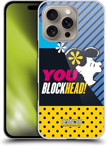 Miniatura 183 de Head Case Designs Carcasa rígida con licencia oficial de Peanuts Snoopy Pirate Halfs and Laughs compatible con Apple iPhone 15 Snoopy Pirata,Charlie
