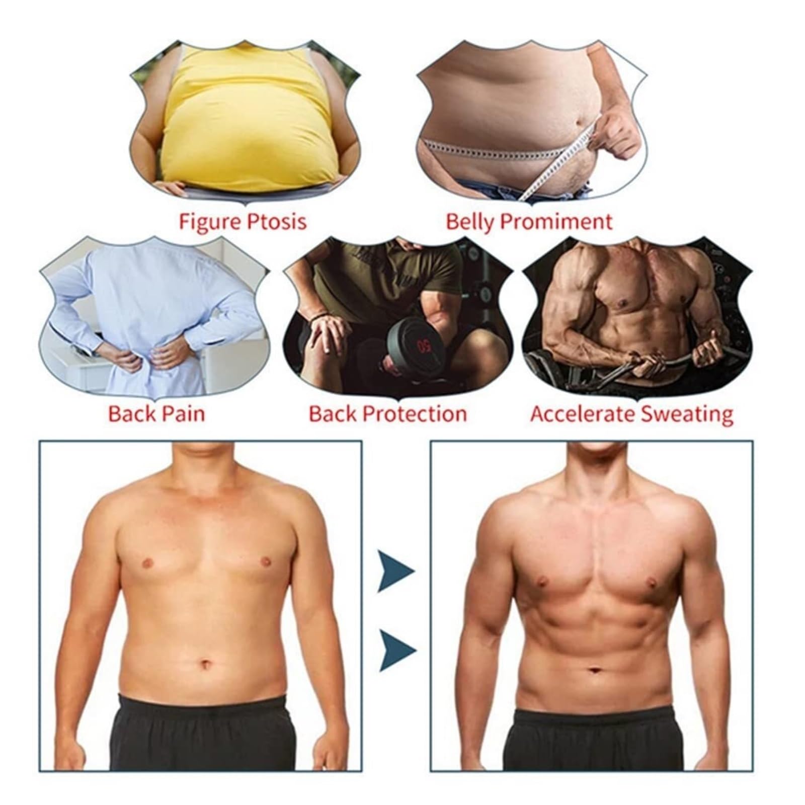 Faja Lumbar Faja Moldeadora De Cintura, Faja De Control De Abdomen, Corsé Debajo del Busto, Moldeador Corporal Adelgazante Cinturón Apoyo Lumbar(Beige,M)