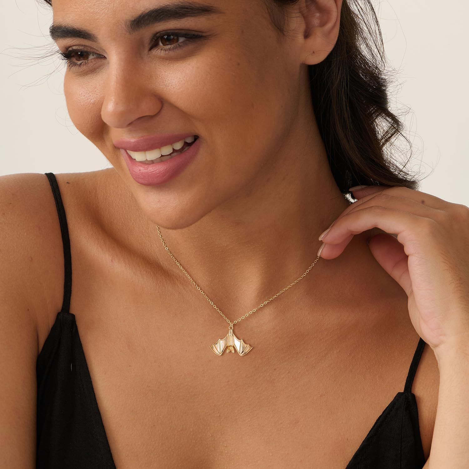 Dainty Necklace- Moon Star Softball Bat Cross Bow Cowboy Boot Evil Eye Starfish Sun Infinity Fish Necklace for Women 14K Gold/White Gold Plated image 4