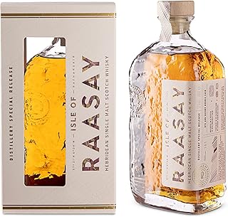 Isle of Raasay Single Malt Scotch Whisky - Distillery Special Release | 52% ABV, 70 CL | Limited Edition Scotch Whisky - Sherry Cask Finished | Distilled, Matured and Bottled at Raasay Distillery |