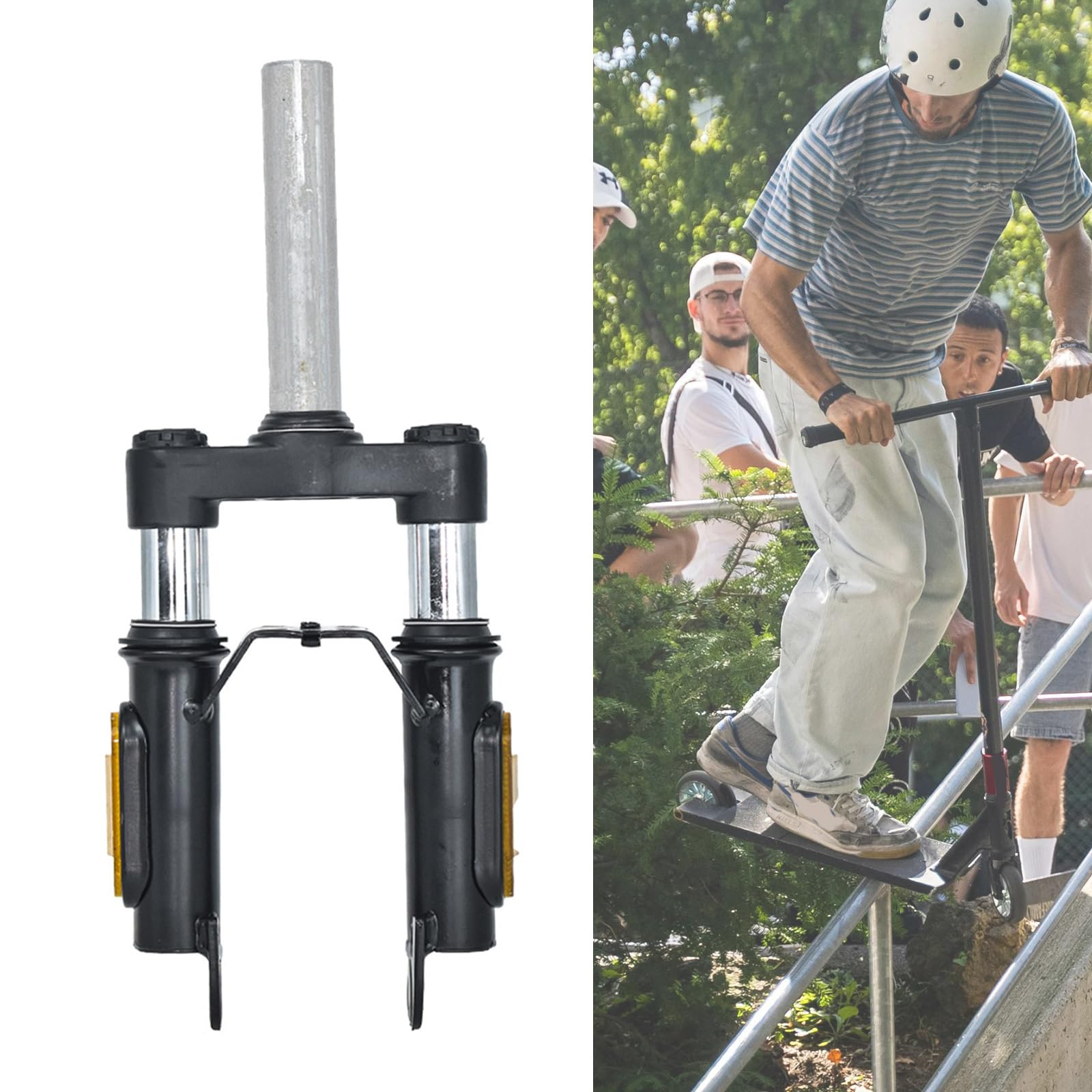 Fourche hydraulique pour scooter électrique, suspension avant, amortisseur de rechange, amortisseur anti-vibration