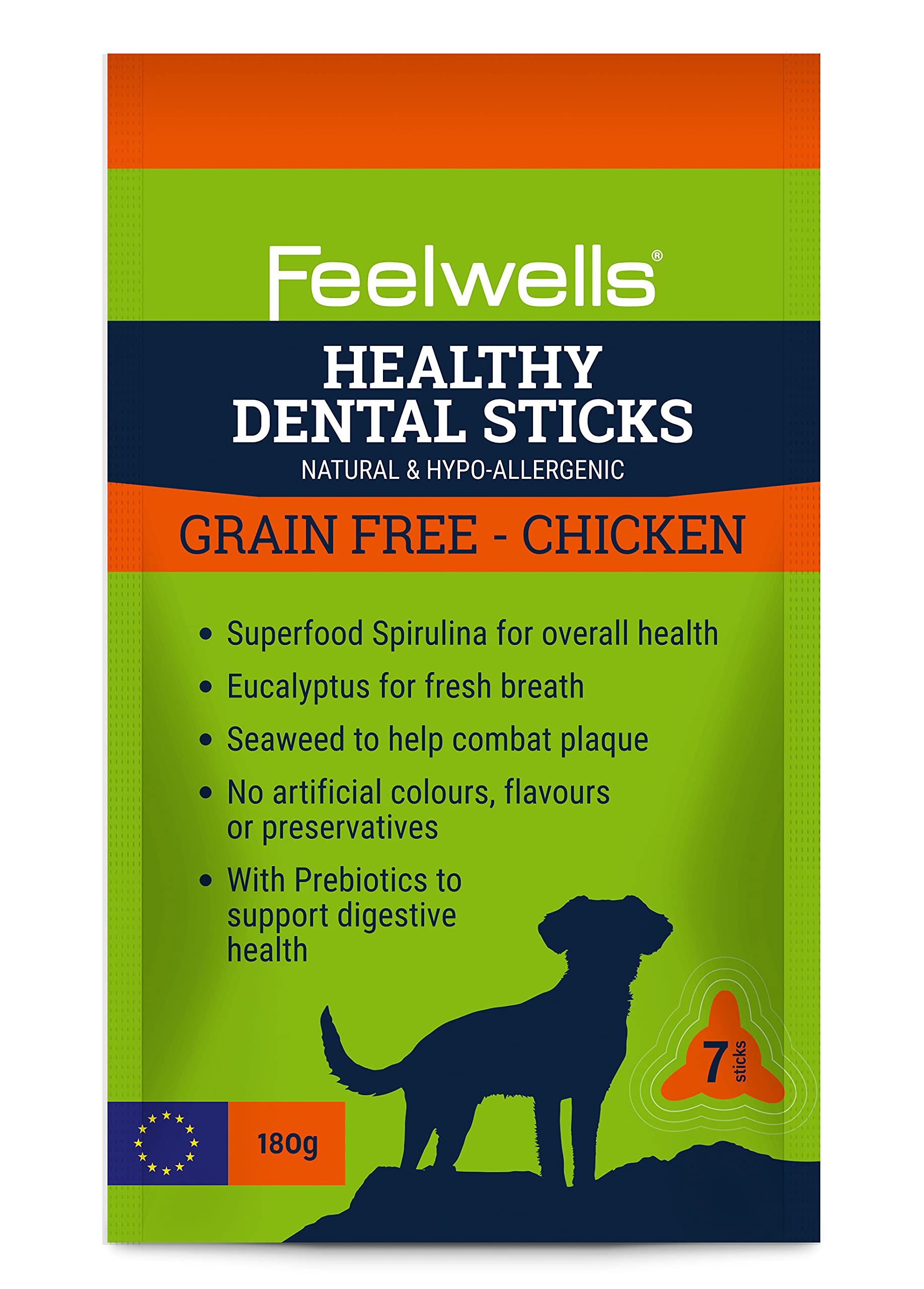 Feelwell's Grain Free Healthy Dental Sticks