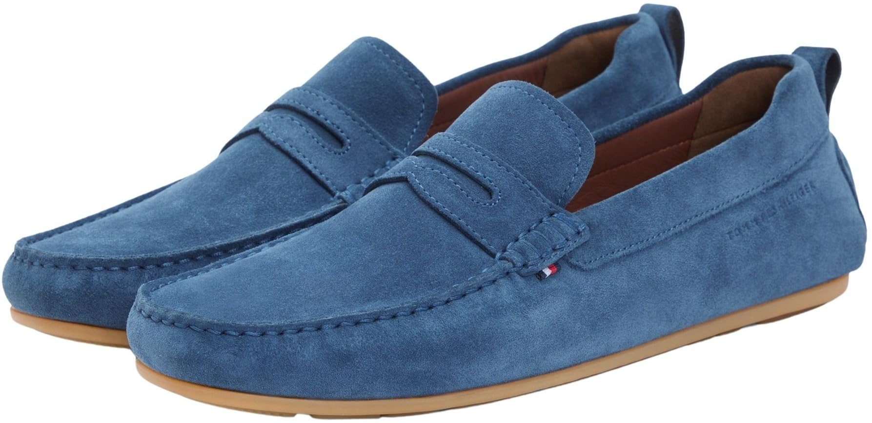 Tommy Hilfiger Homme Core Hilfiegr Suede Driver Fm0fm05789 Chaussures de conducteur