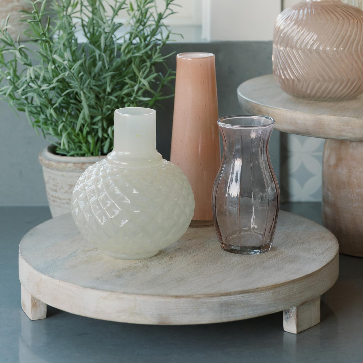 CG Hunter 12' Artisan-Crafted Mango Wood Cheese Board, Elegant Wooden Serving Platter for Charcuterie, Cheese Display, Appetizers, Perfect for Entertaining & Home Decor