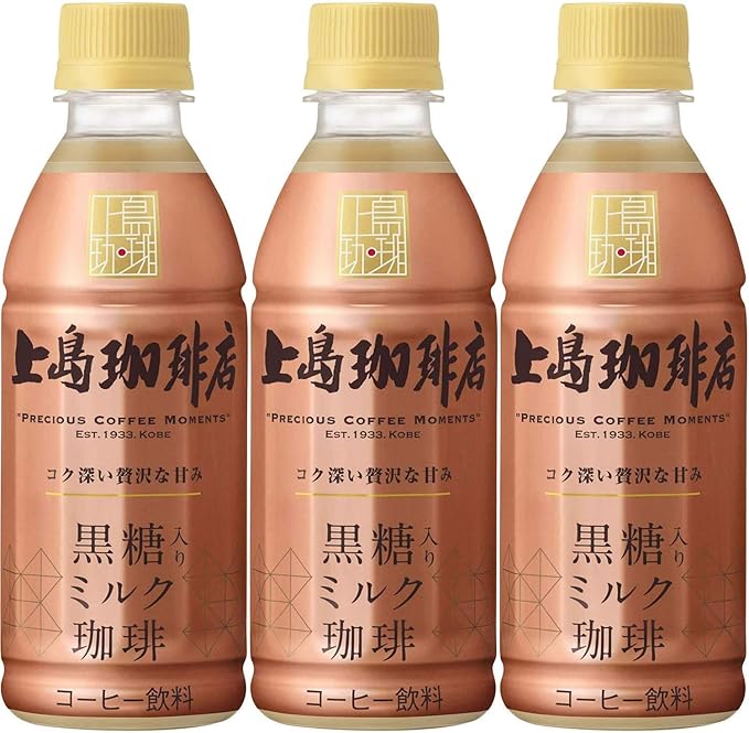 Amazon Ucc 上島珈琲店 黒糖入りミルク珈琲 ペットボトル 270ml 3本 上島珈琲店 コーヒー飲料 通販